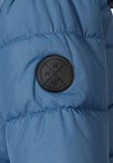 Kurtka ocieplana ze ściągaczami i kieszeniami na zamek