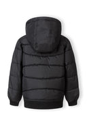 Kurtka ocieplana ze ściągaczami i kieszeniami na zamek