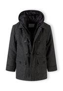 Ocieplana kurtka tweedowa