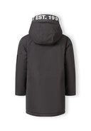 Ocieplana kurtka parka z kieszeniami i pikowaną podszewką