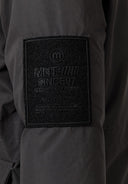 Ocieplana kurtka parka z kieszeniami i pikowaną podszewką