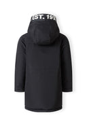 Ocieplana kurtka parka z kieszeniami i pikowaną podszewką