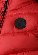 Bezrękawnik ocieplany z odblaskowym nadrukiem