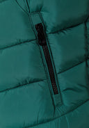 Ocieplany bezrękawnik z kapturem