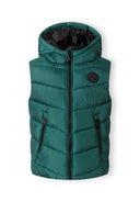 Ocieplany bezrękawnik z kapturem