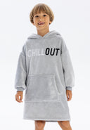 Oversizowa bluza z pluszowego polaru