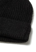 Czapka zimowa dziecięca Minoti – czarna z odblaskową przędzą, 2–14 lat