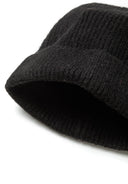 Czapka zimowa dziecięca Minoti – czarna z odblaskową przędzą, 2–14 lat