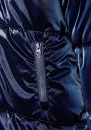 Kurtka ocieplana o dłuższym fasonie