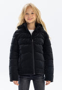 Pikowana kurtka ocieplana