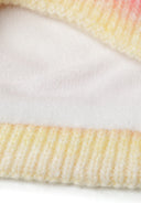 Minoti Girls' Set - Pompom Hat and Pastel Scarf, Ages 2-14