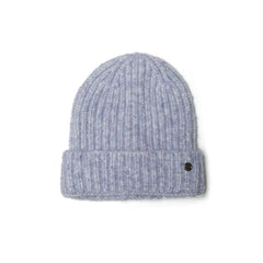 Girls' ribbed beanie in lilac