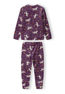 Piżama z długim rękawem z weluru