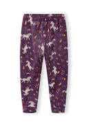 Piżama z długim rękawem z weluru