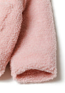 Kurtka z pluszowego materiału Sherpa