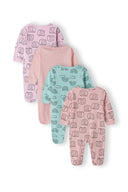 4 pack pajacyków z nadrukami