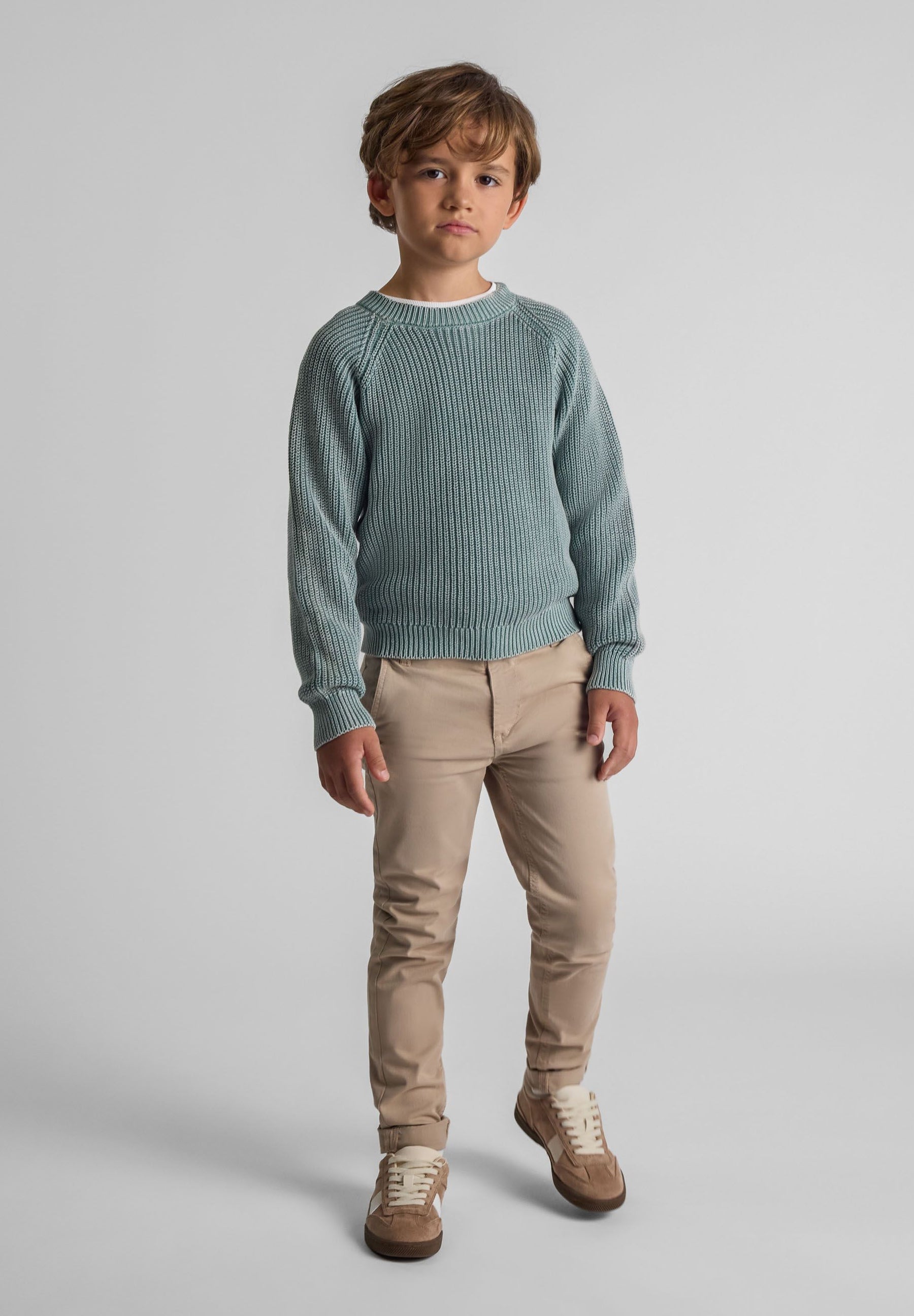 Chino Trousers Grey Slim Fit - 1
