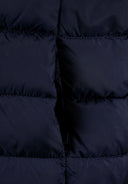 Bezrękawnik z kapturem i gumową naszywką