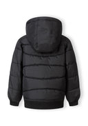 Kurtka ocieplana ze ściągaczami i kieszeniami na zamek