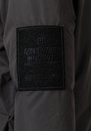 Ocieplana kurtka parka z kieszeniami i pikowaną podszewką