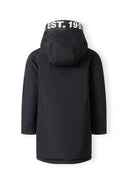 Ocieplana kurtka parka z kieszeniami i pikowaną podszewką