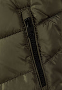 Bezrękawnik ocieplany z odblaskowym nadrukiem