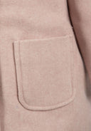 Girls pink Girls warm coat with faux fur lining and hood