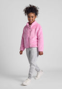 Bluza polarowa na suwak z kieszenią i stójką