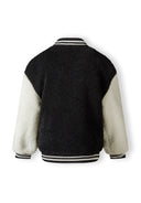 Kurtka baseball z futerka z zapięciem na napy