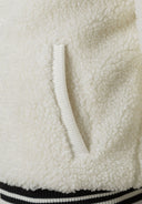 Kurtka baseball z futerka z zapięciem na napy