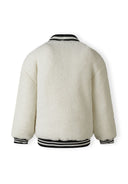 Kurtka baseball z futerka z zapięciem na napy