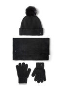 Zestaw zimowy: czapka, rękawiczki i szalik