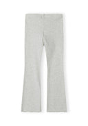 2 pack prążkowanych legginsów z rozszerzaną nogawką