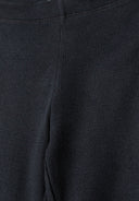 2 pack prążkowanych legginsów z rozszerzaną nogawką