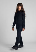 2 pack prążkowanych legginsów z rozszerzaną nogawką