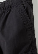 Luźne spodnie cargo z bawełny z kieszeniami