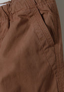 Luźne spodnie cargo z bawełny z kieszeniami