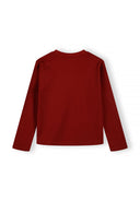 Girls grey Girls 3 pack long sleeve t-shirts front graphic prints