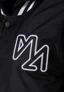 Kurtka baseball z haftem i odpinanym kapturem