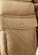 Kurtka z podszewką z misia i kieszeniami na napy