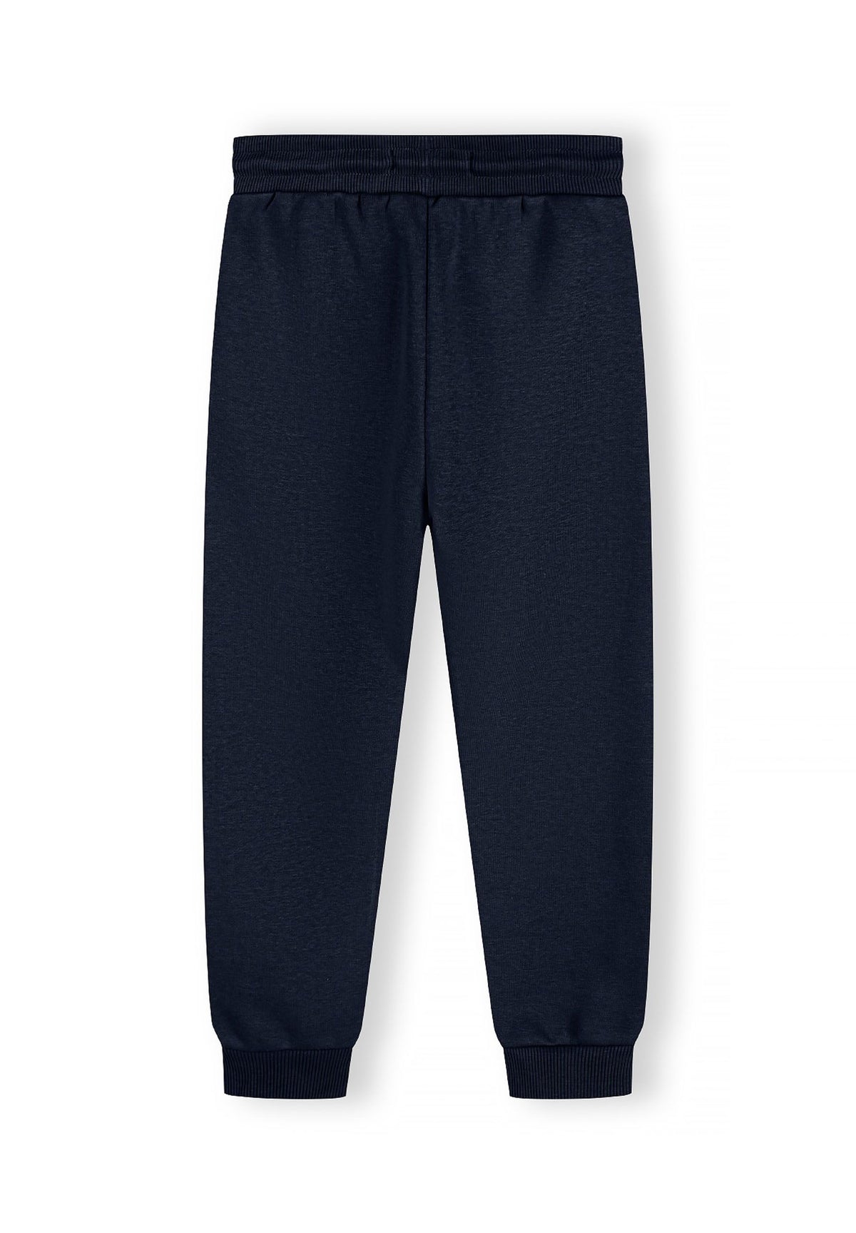 Black, navy and grey marl joggers, navy back.