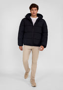 Kurtka ripstop ze stójką i elastycznymi mankietami