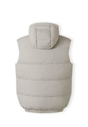 Bezrękawnik z tkaniny ripstop z kapturem i kieszeniami