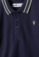 2 pack koszulek polo z długim rękawem i kołnierzem