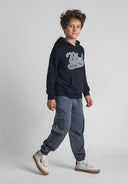 Spodnie cargo z elastyczną talią