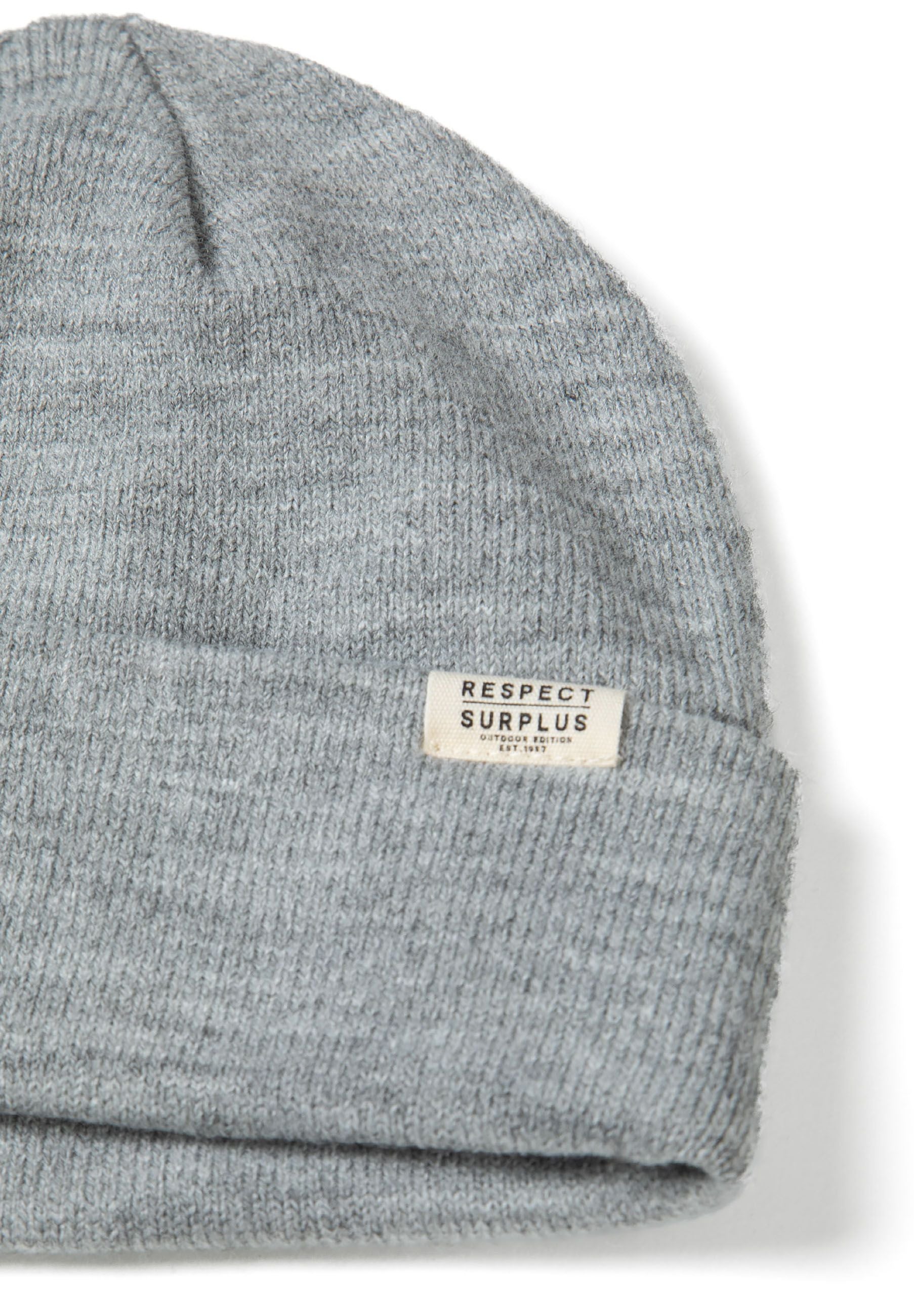 Ribbed Beanie Hats 3-Pack, Black Pink Grey - 7