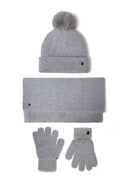 Zestaw zimowy: czapka, rękawiczki i szalik