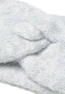 Girls grey Girls 2 pack headbands with front twist