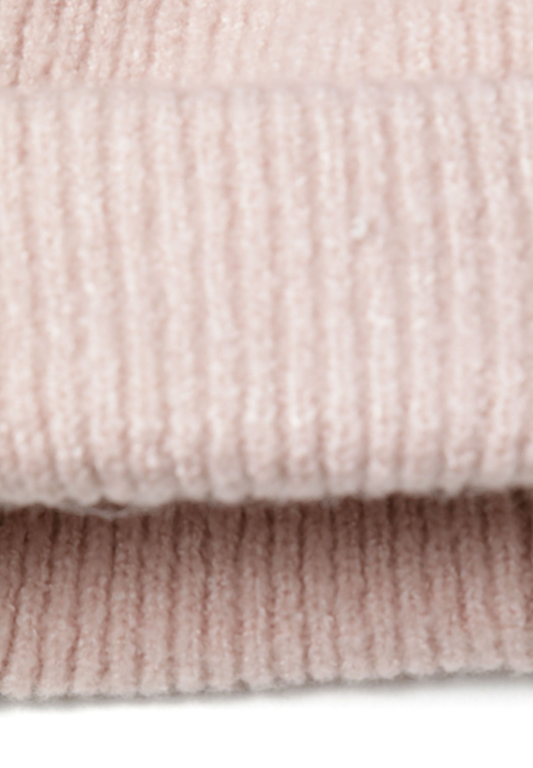 Winter Set, Hat Scarf Gloves, Pink, Faux Fur Pom - 11