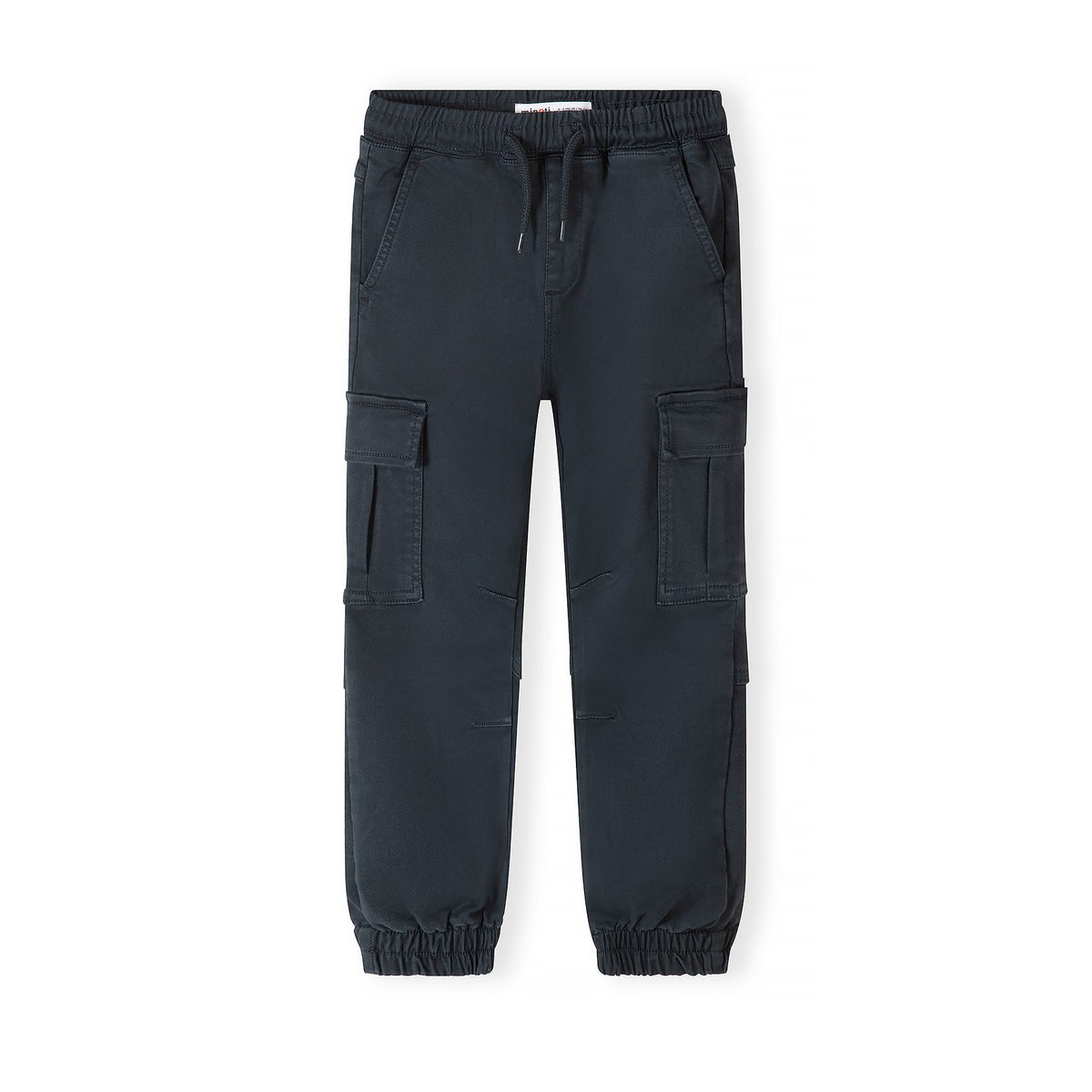 Cuffed cargo trousers in navy — complete product view for square Shop card